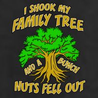 I Shook My Family Tree A Bunch of Nuts Fell Out 25L Jumbo Tote