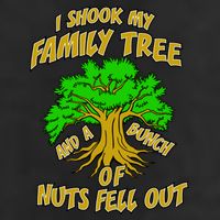 I Shook My Family Tree and a Bunch of Nuts Fell Out Cool Comfort Performance Bucket Hat