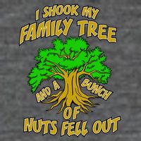 I Shook My Family Tree and a Bunch of Nuts Fell Out Wool Snapback Cap