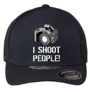 I Shoot People (Camera) Flexfit Unipanel Trucker Cap