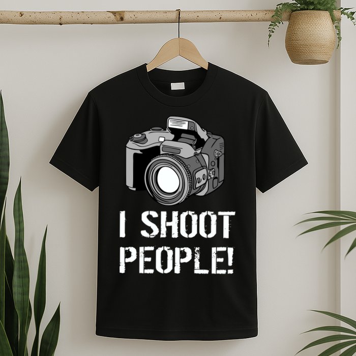 I Shoot People (Camera) T-Shirt