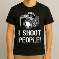I Shoot People (Camera) T-Shirt