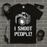 I Shoot People (Camera) T-Shirt