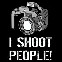 I Shoot People (Camera) T-Shirt