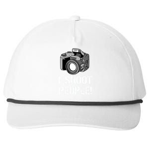 I Shoot People (Camera) Snapback Five-Panel Rope Hat