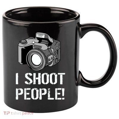 I Shoot People (Camera) 11oz C Handle Ceramic Mug