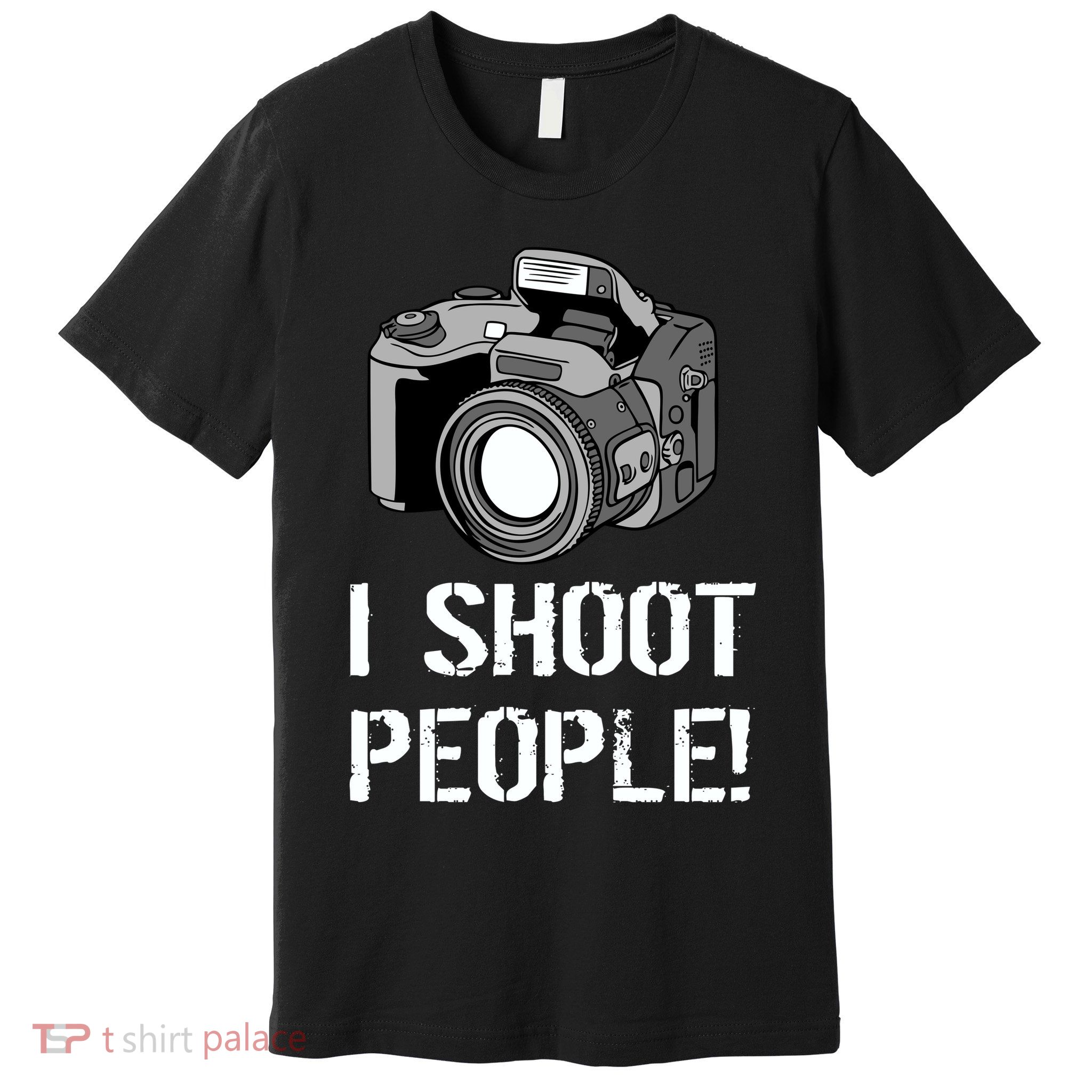 I Shoot People (Camera) Premium T-Shirt