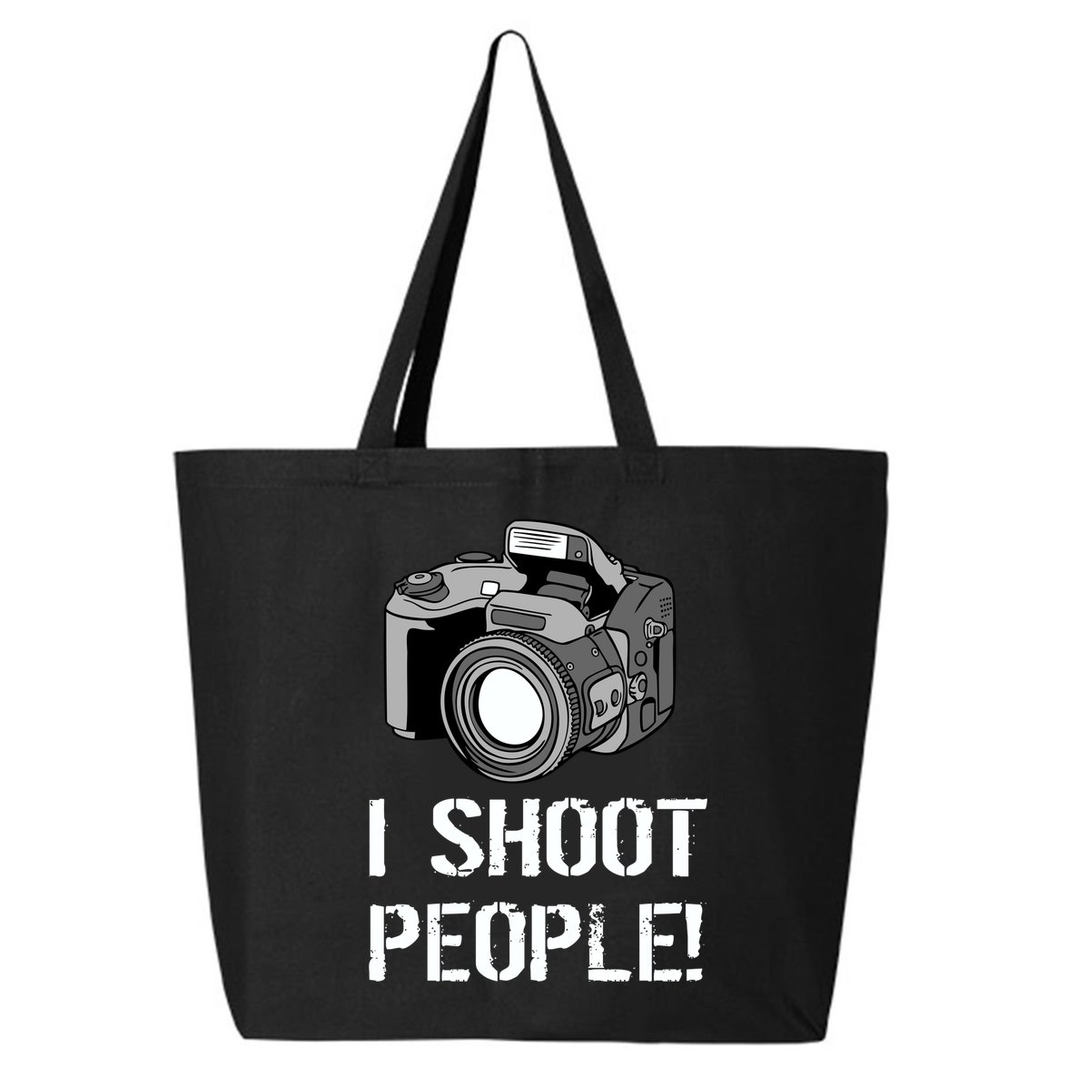 I Shoot People (Camera) 25L Jumbo Tote