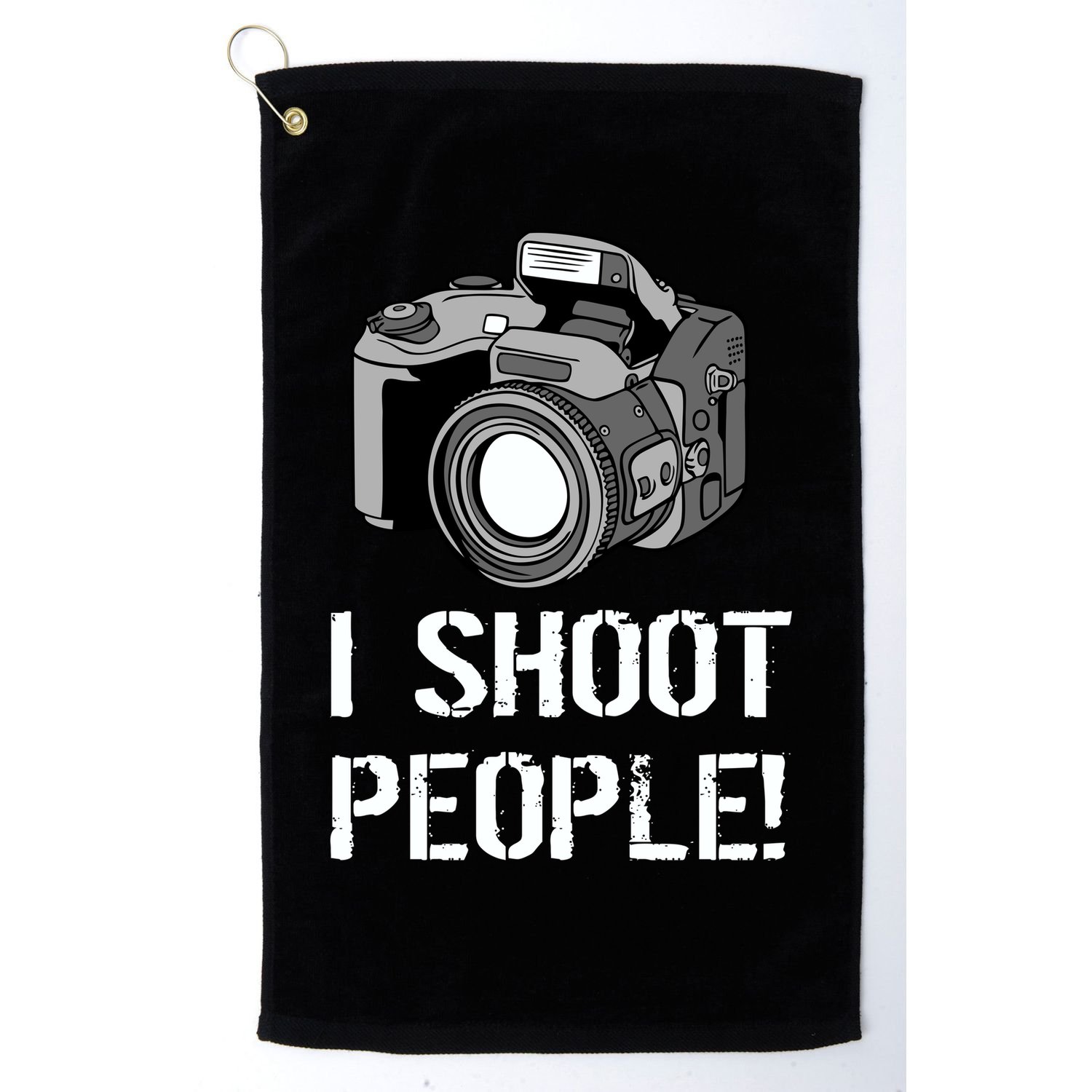 I Shoot People (Camera) Golf Towel