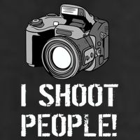 I Shoot People (Camera) Golf Towel