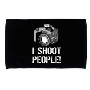 I Shoot People (Camera) Microfiber Hand Towel