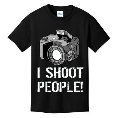 I Shoot People (Camera) Kids T-Shirt