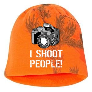 I Shoot People (Camera) Kati - Camo Knit Beanie