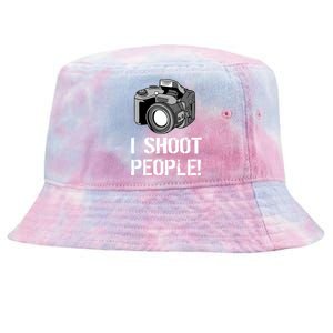 I Shoot People (Camera) Tie-Dyed Bucket Hat