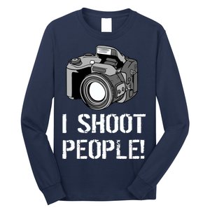 I Shoot People (Camera) Long Sleeve Shirt