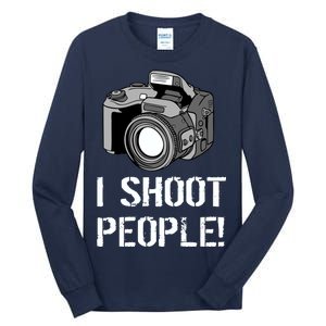 I Shoot People (Camera) Tall Long Sleeve T-Shirt