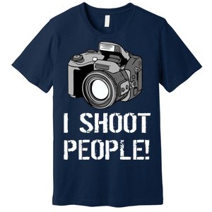 I Shoot People (Camera) Premium T-Shirt