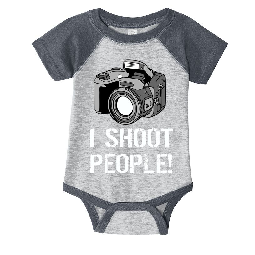 I Shoot People (Camera) Infant Baby Jersey Bodysuit