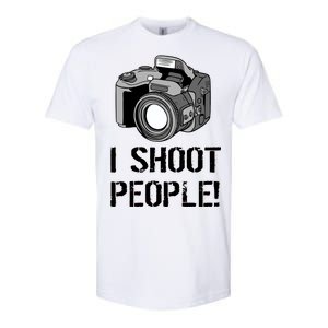 I Shoot People (Camera) Softstyle CVC T-Shirt