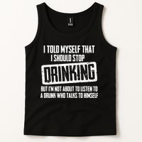 I Should Stop Drinking Funny Tank Top
