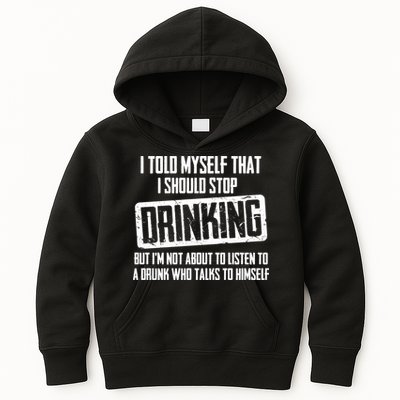 I Should Stop Drinking Funny Kids Hoodie