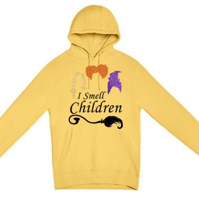 I Smell Children Funny Halloween Premium Pullover Hoodie