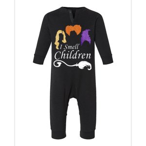 I Smell Children Funny Halloween Infant Fleece One Piece