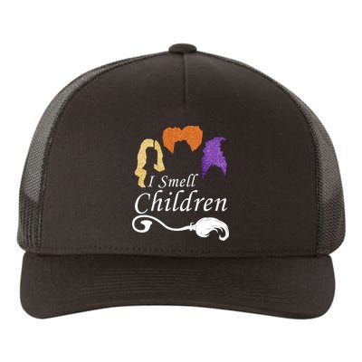 I Smell Children Funny Halloween Yupoong Adult 5-Panel Trucker Hat