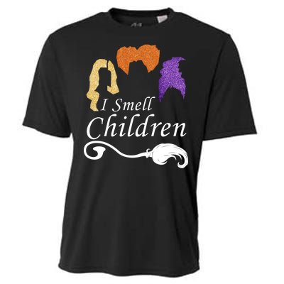 I Smell Children Funny Halloween Cooling Performance Crew T-Shirt