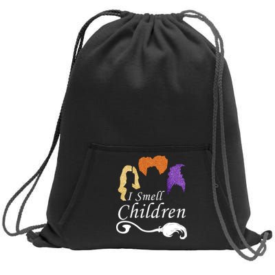 I Smell Children Funny Halloween Sweatshirt Cinch Pack Bag