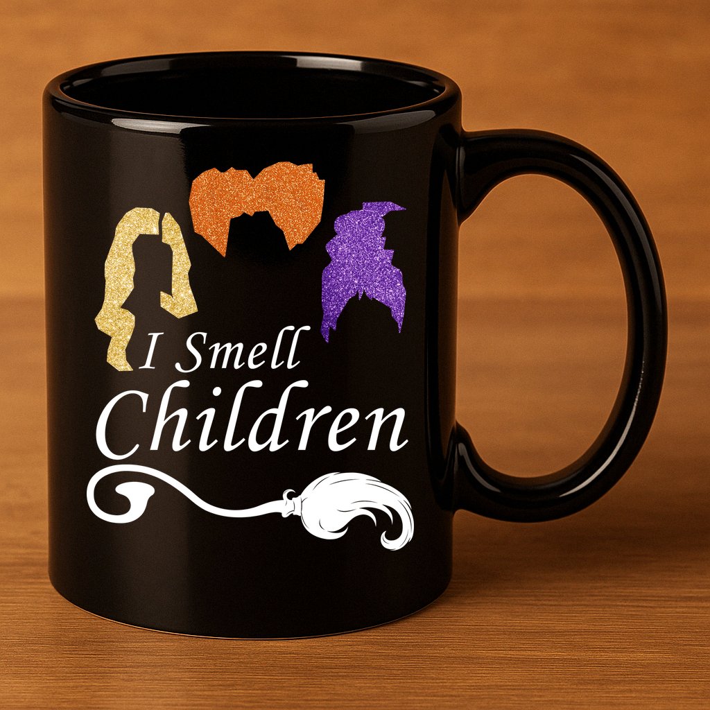 I Smell Children Funny Halloween 11oz C Handle Ceramic Mug