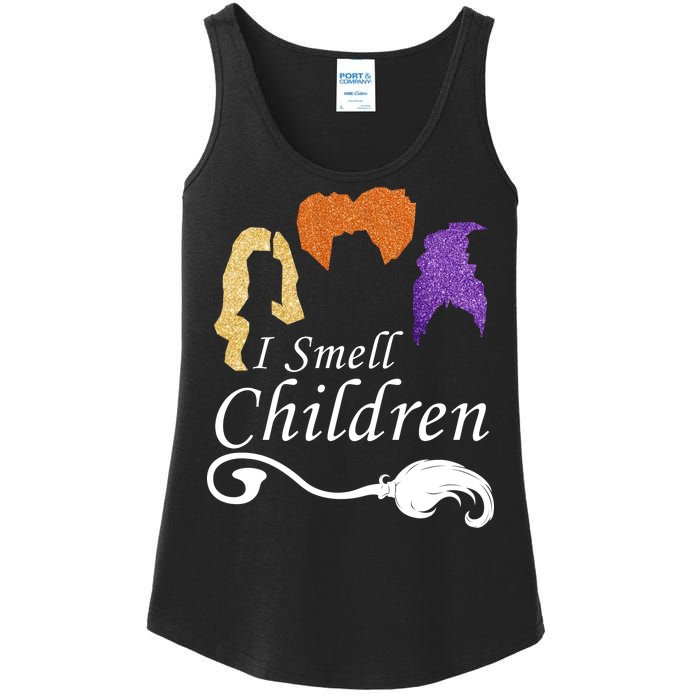 I Smell Children Funny Halloween Ladies Essential Tank