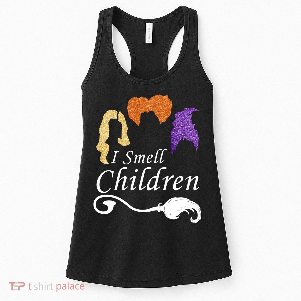 I Smell Children Funny Halloween Womens Tank Top