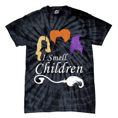 I Smell Children Funny Halloween Tie-Dye T-Shirt