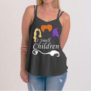 I Smell Children Funny Halloween Women's Strappy Tank