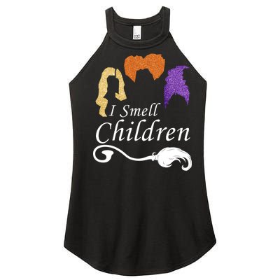 I Smell Children Funny Halloween Women’s Perfect Tri Rocker Tank