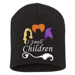 I Smell Children Funny Halloween Short Acrylic Beanie