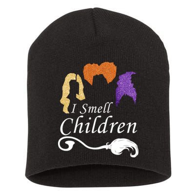 I Smell Children Funny Halloween Short Acrylic Beanie