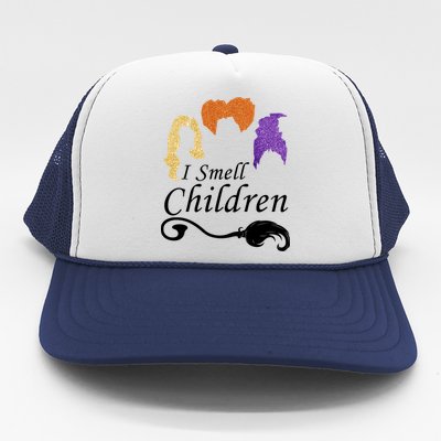 I Smell Children Funny Halloween Trucker Hat