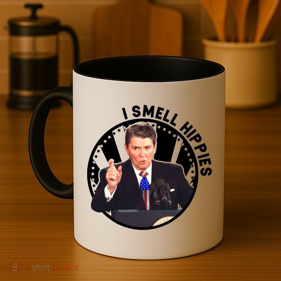 I Smell Hippies Reagan  Coffee Mug