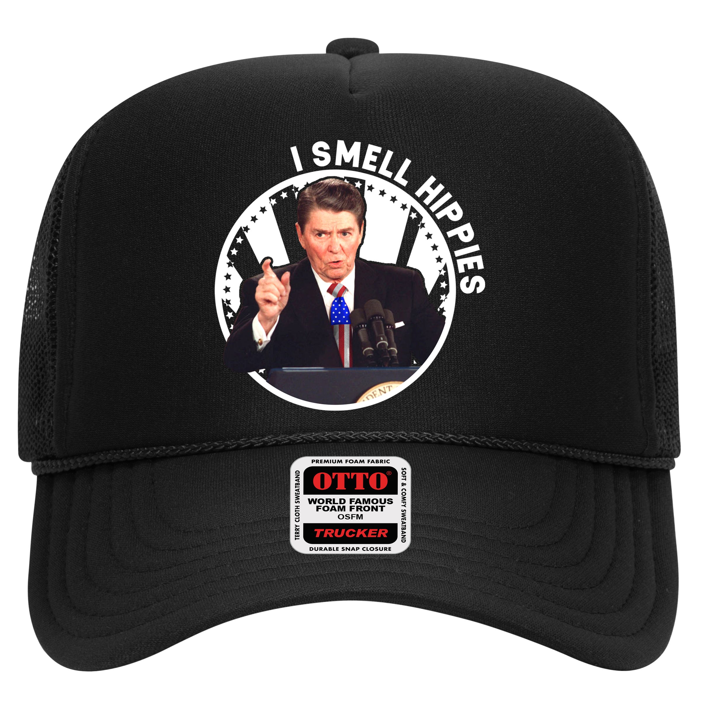 I Smell Hippies Reagan  Hat