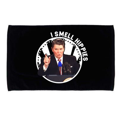 I Smell Hippies Reagan  Microfiber Hand Towel