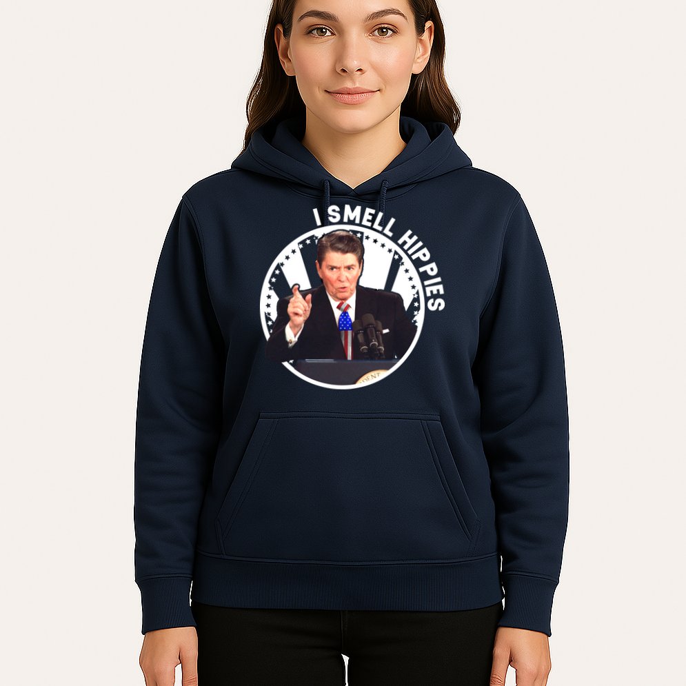 I Smell Hippies Reagan  Hoodie