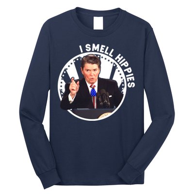 I Smell Hippies Reagan  Long Sleeve Shirt
