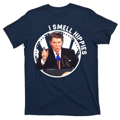 I Smell Hippies Reagan  T-Shirt