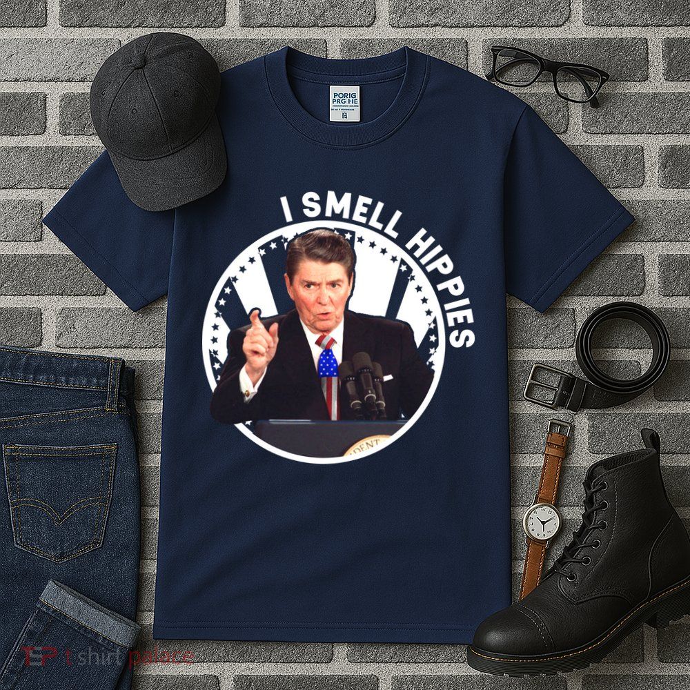 I Smell Hippies Reagan  Tall T-Shirt