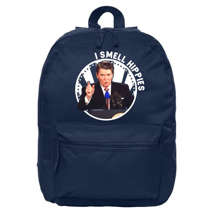 I Smell Hippies Reagan  16 in Basic Backpack