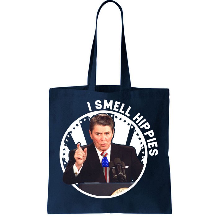 I Smell Hippies Reagan  Tote Bag