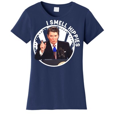 I Smell Hippies Reagan  Women's T-Shirt