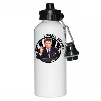 I Smell Hippies Reagan  Aluminum Water Bottle